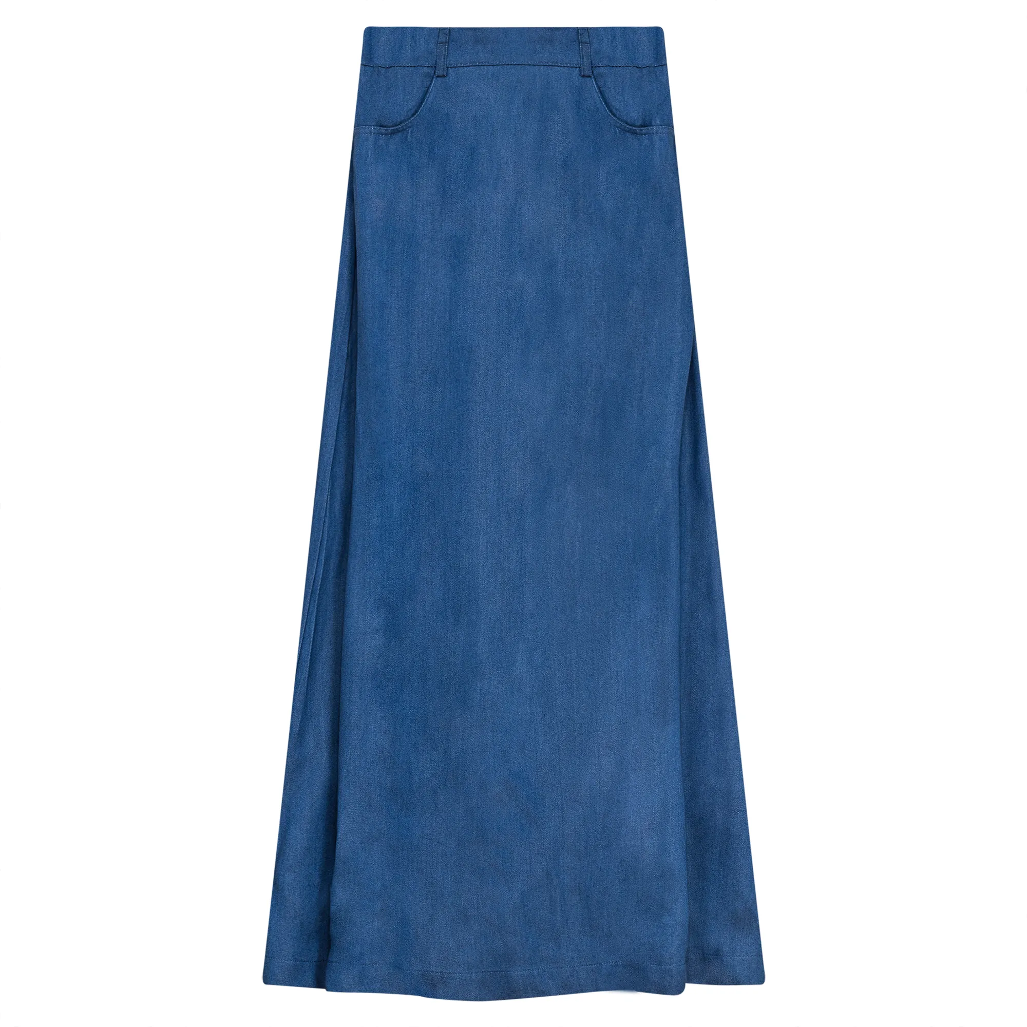 A-Line Detailed Maxi Skirt