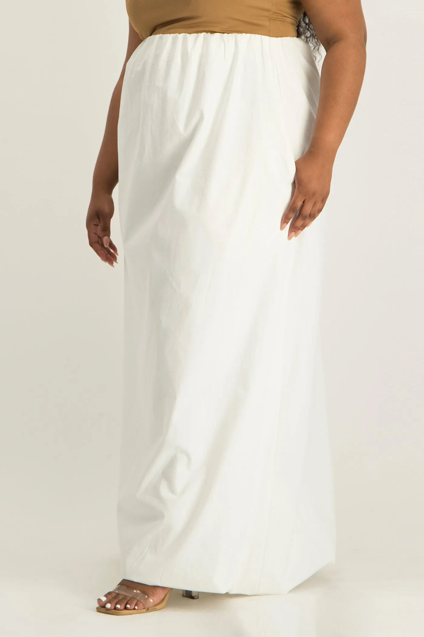 Aisha Bubble Hem Maxi Skirt