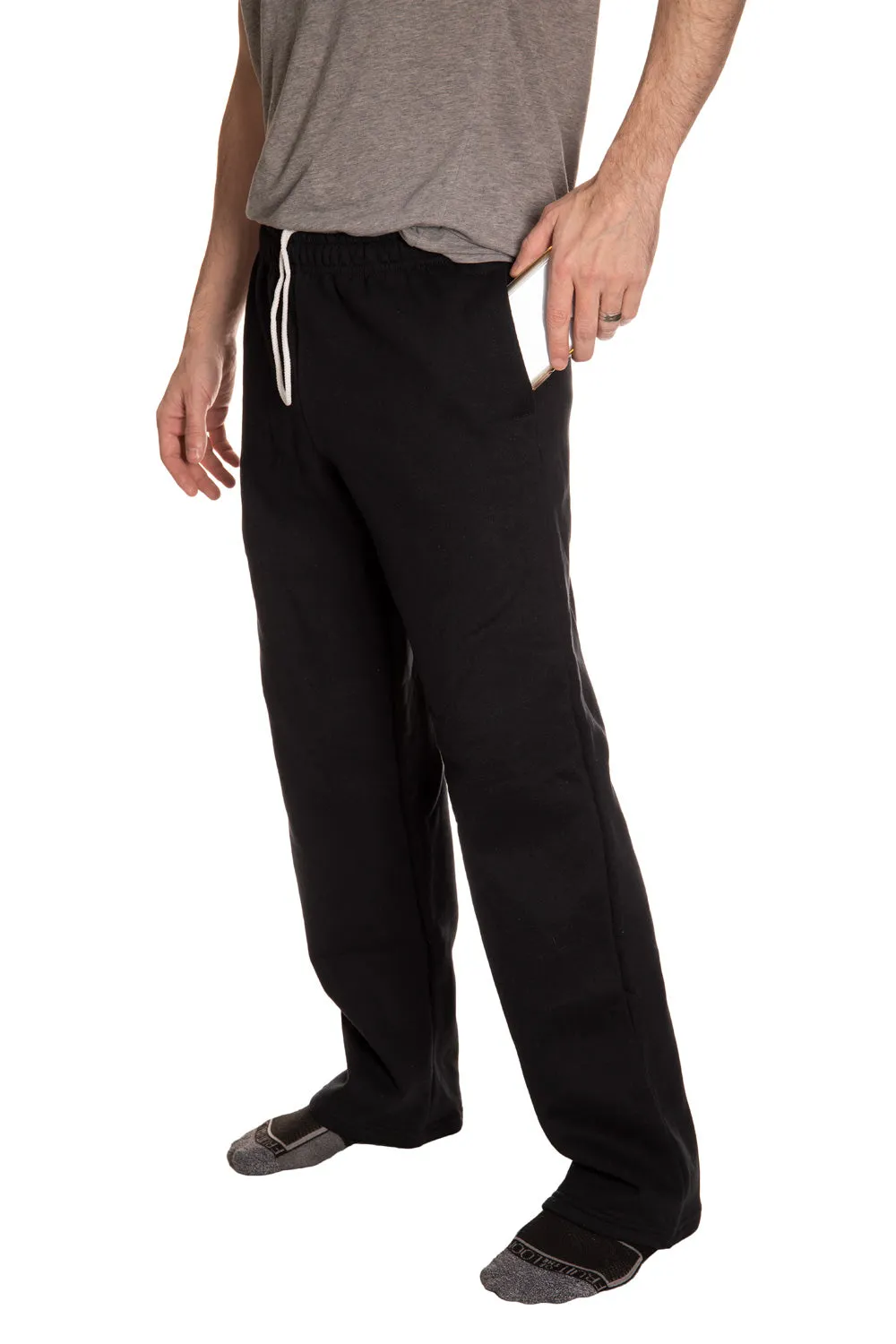 Anaheim Ducks Embroidered Logo Sweatpants for Men