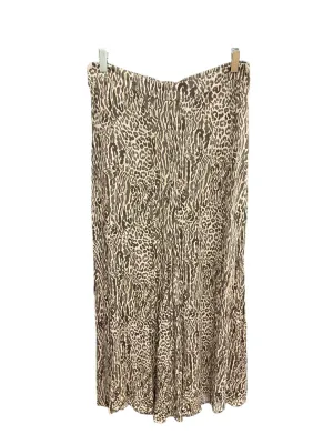 Animal Print Skirt Maxi Bobeau, Size L