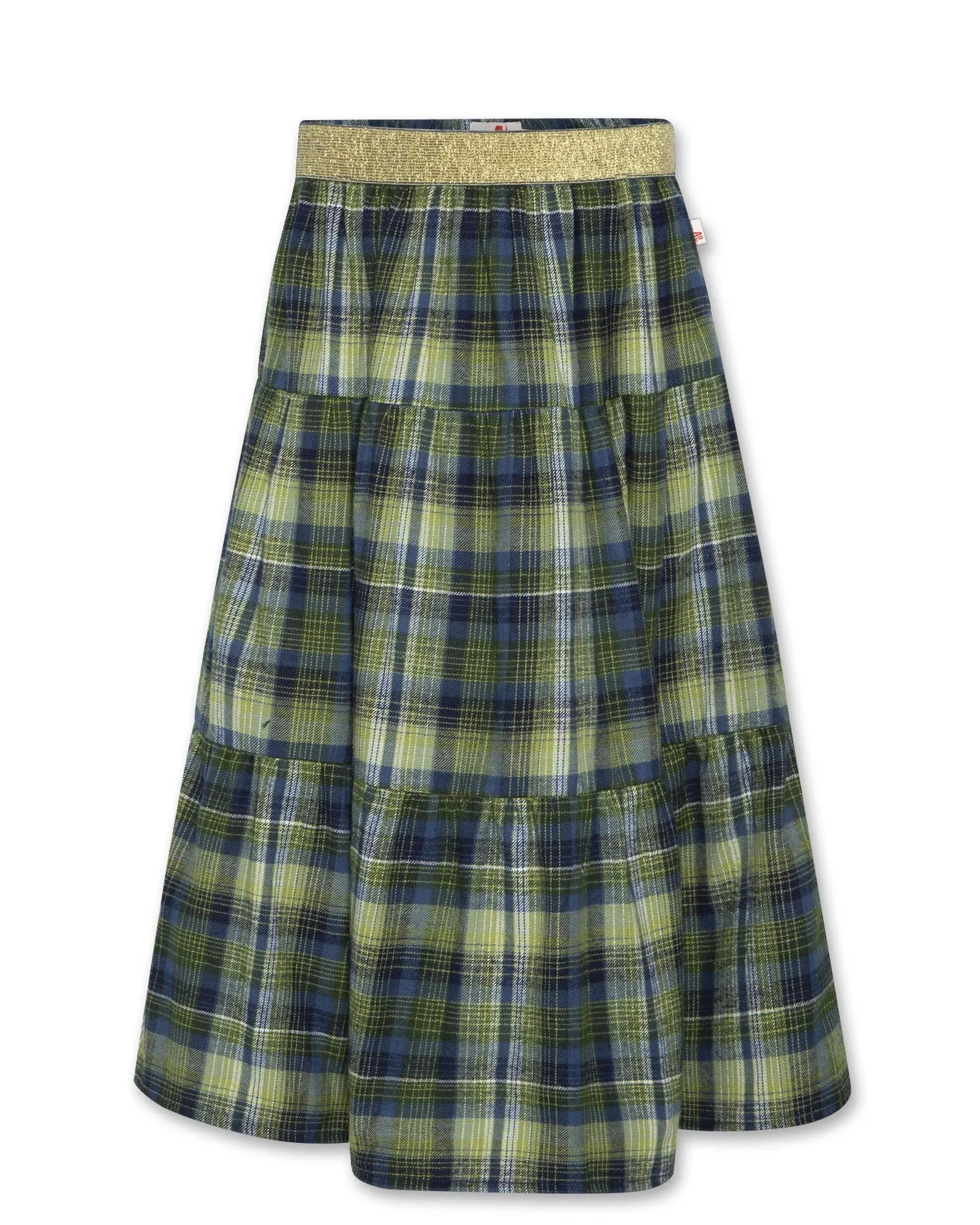 AO76 Nikki Check Thyme Skirt