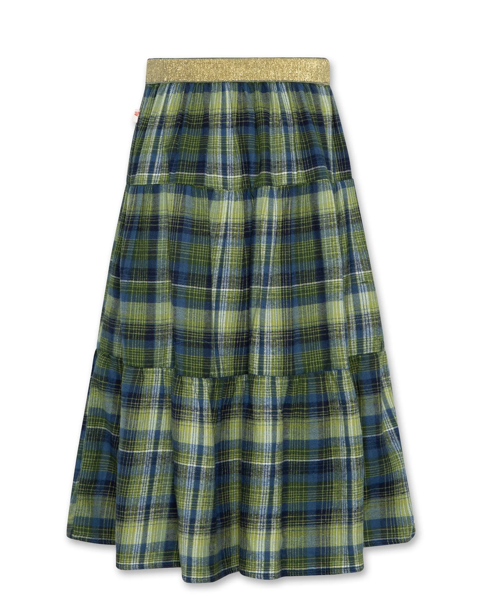 AO76 Nikki Check Thyme Skirt