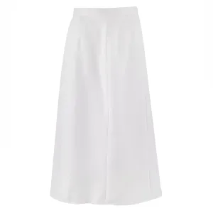 AS-IS NAVY Women's Service Dress White Skirt - Unbelted