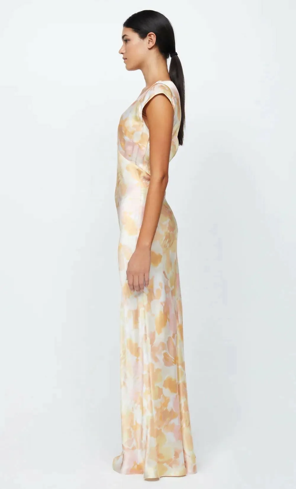 Bec & Bridge Indi V Maxi Dress Floral Haze