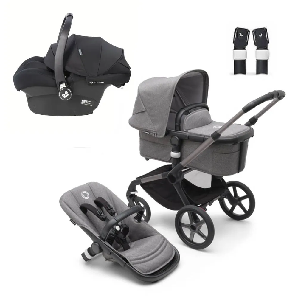 Bugaboo Fox 5   Maxi Cosi Mico 12LX Capsule Bundle