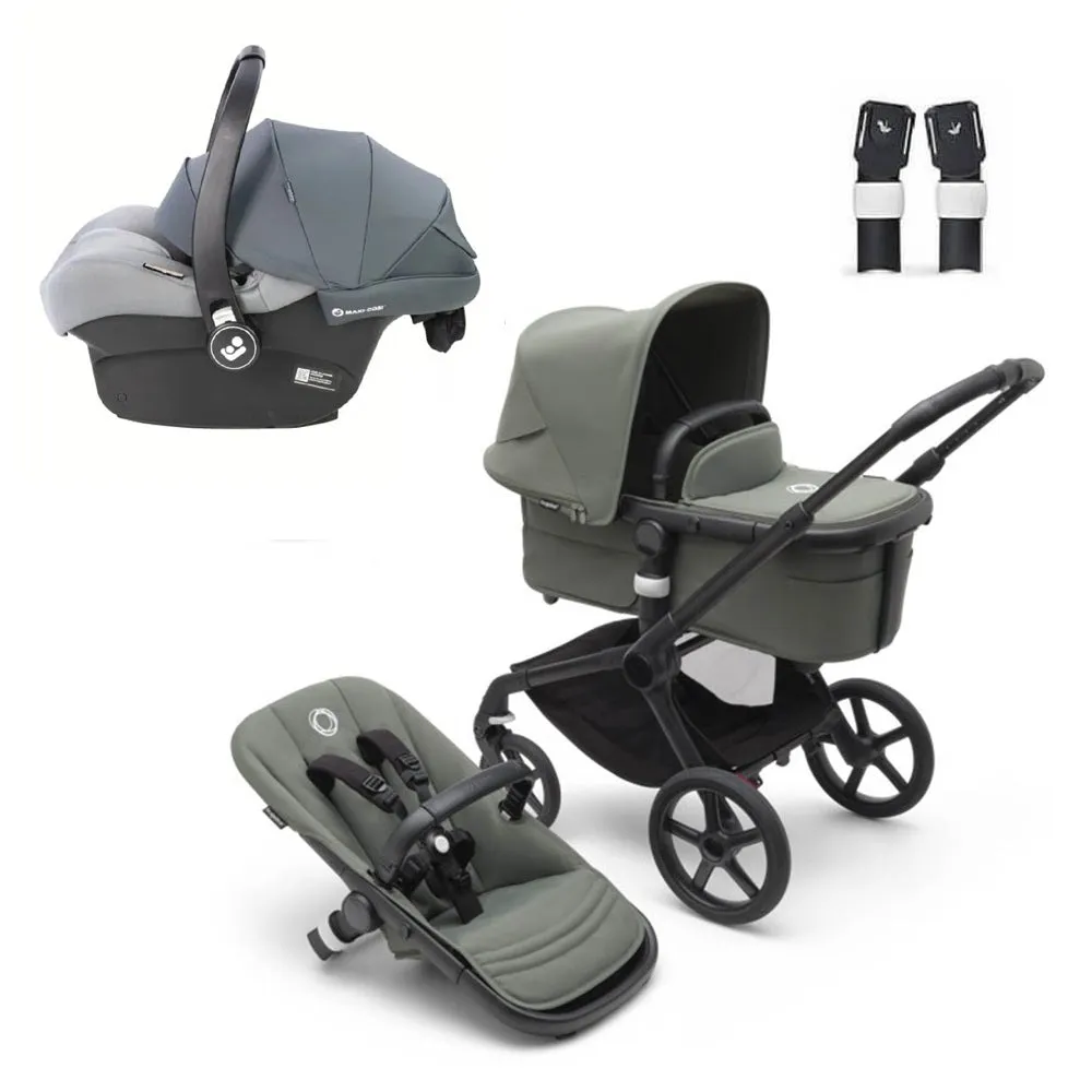 Bugaboo Fox 5   Maxi Cosi Mico 12LX Capsule Bundle