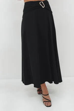 Burke Maxi Skirt Black