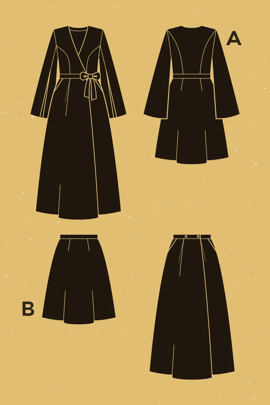 Circée Dress   Skirt Pattern