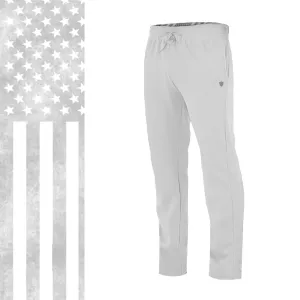 Classic Sweatpants | Ghost American Flag | Light Grey