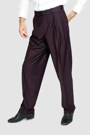 Classic Tango Pants, Burgundy