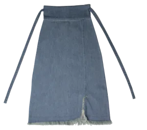 Crew Kids wrap Maxi Skirt in Light Blue