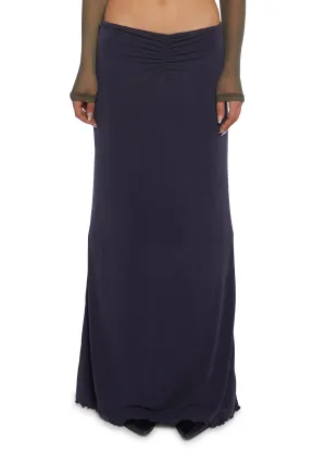 Cupro Maxi Skirt