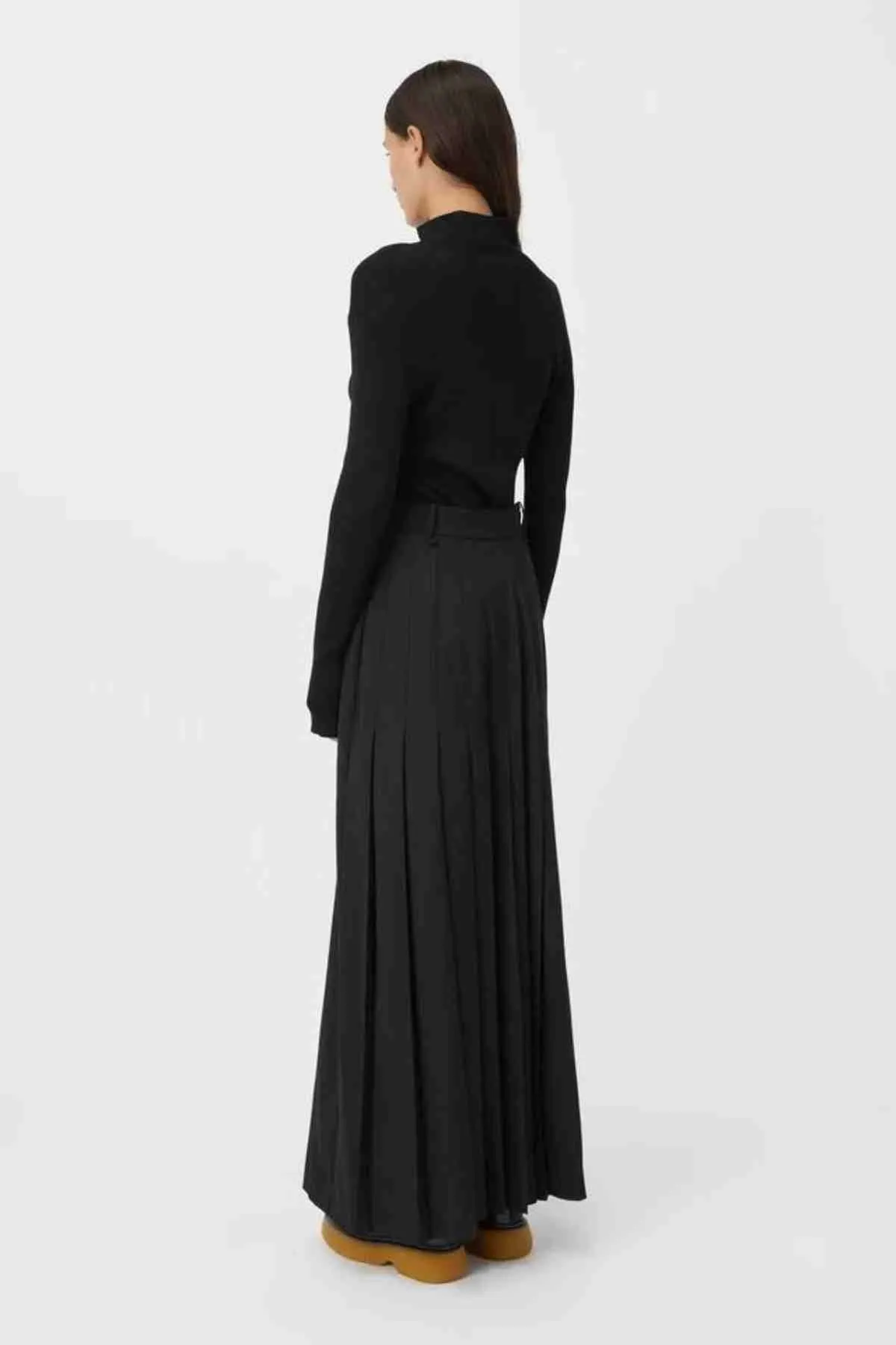 CYNTHIAN MAXI SKIRT BLACK