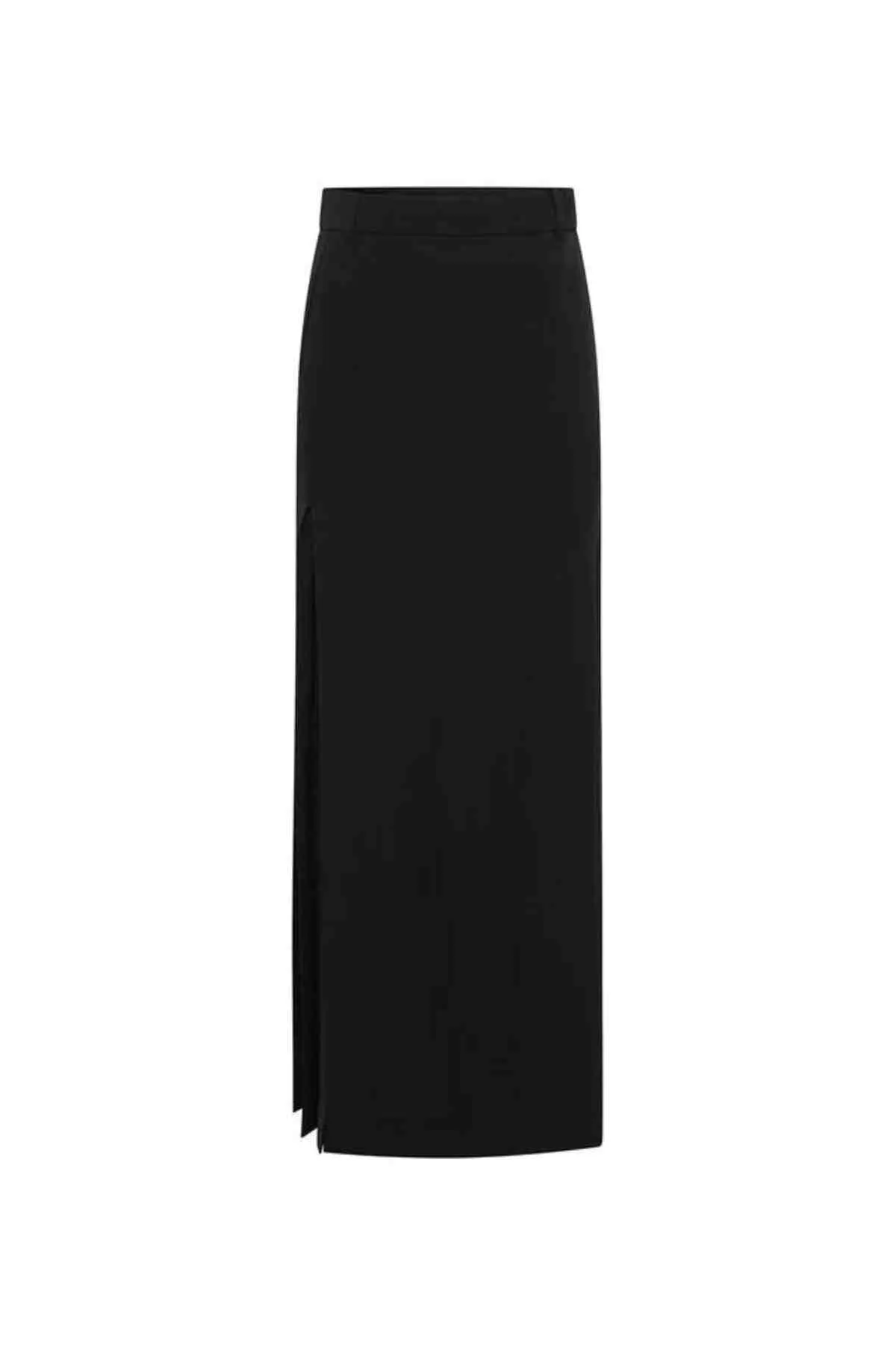 CYNTHIAN MAXI SKIRT BLACK