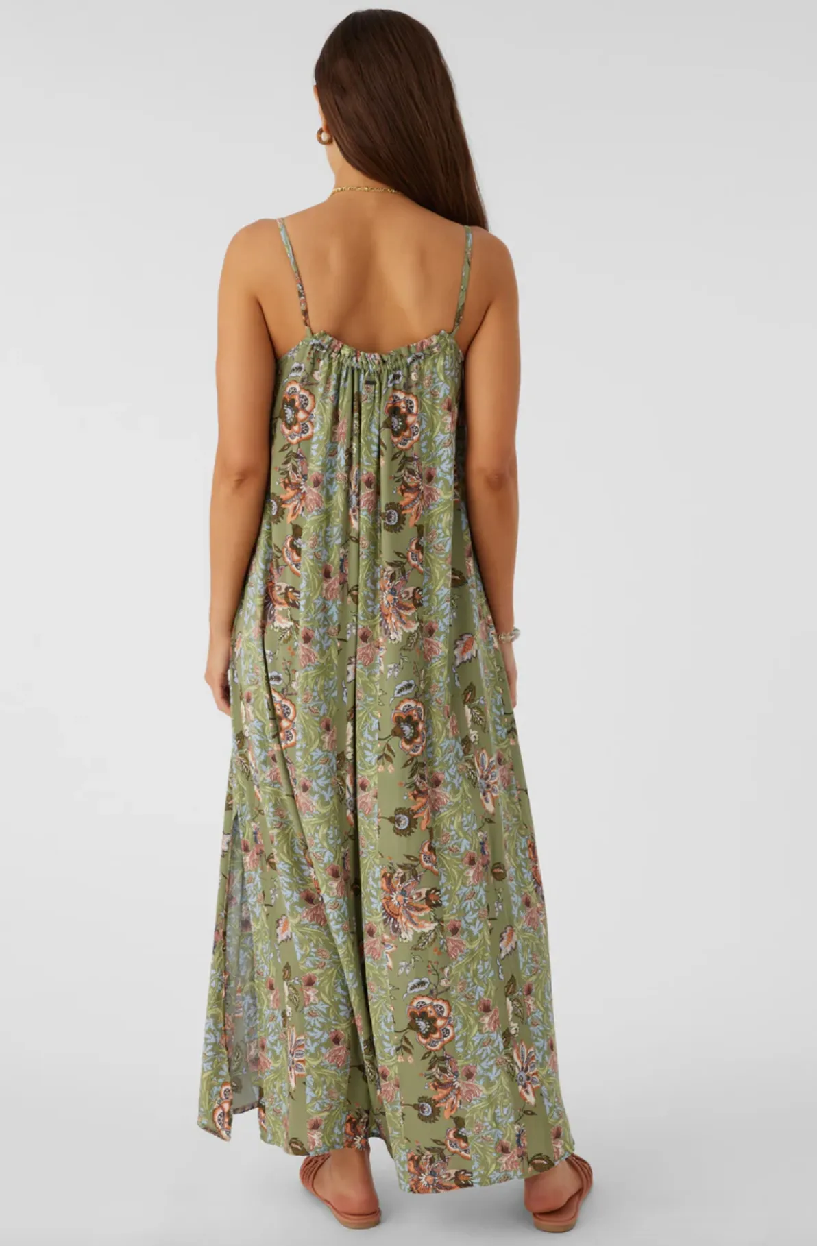 DANYKA WILLIAM PRINT MAXI DRESS (OGN)