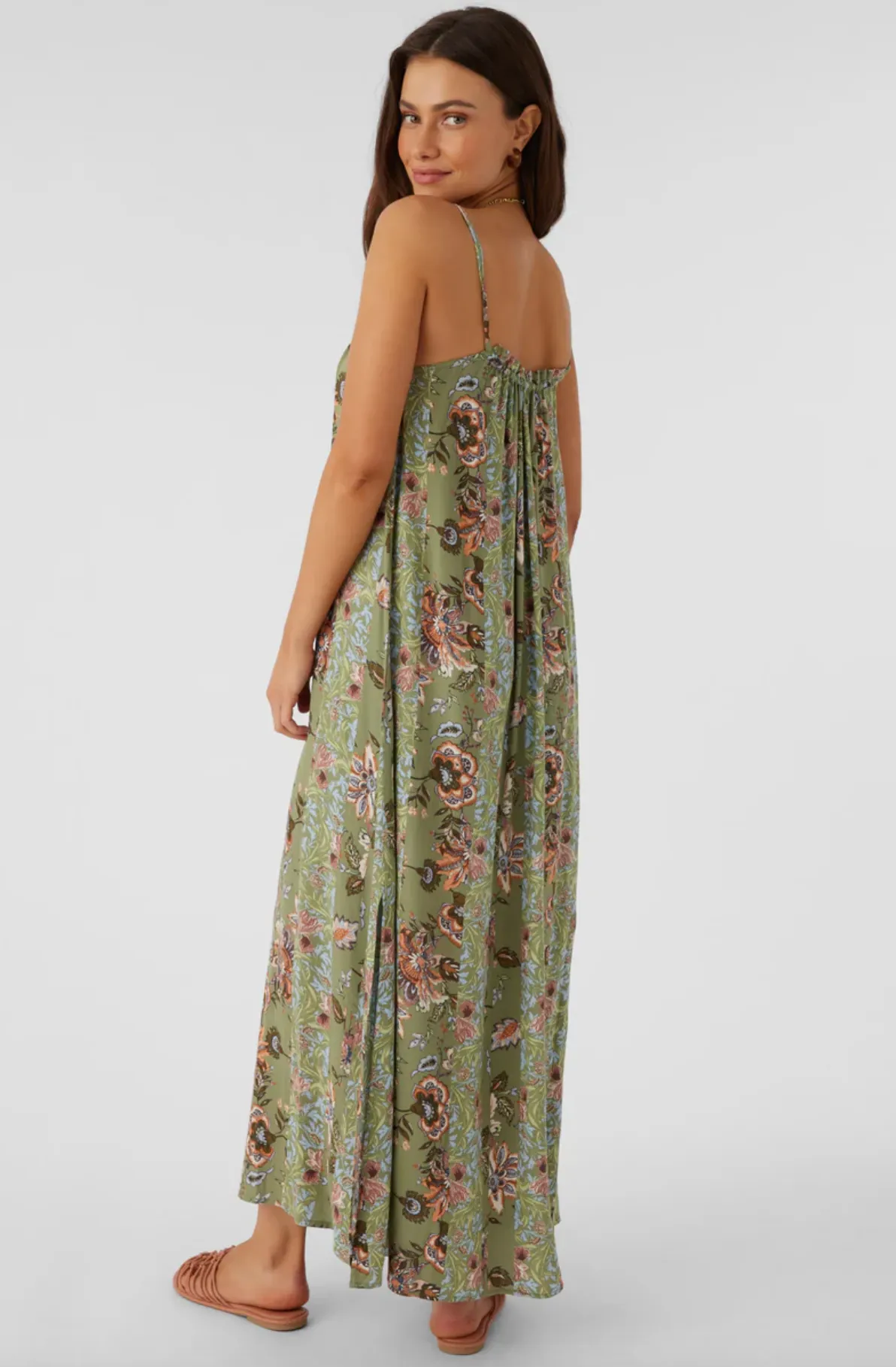 DANYKA WILLIAM PRINT MAXI DRESS (OGN)