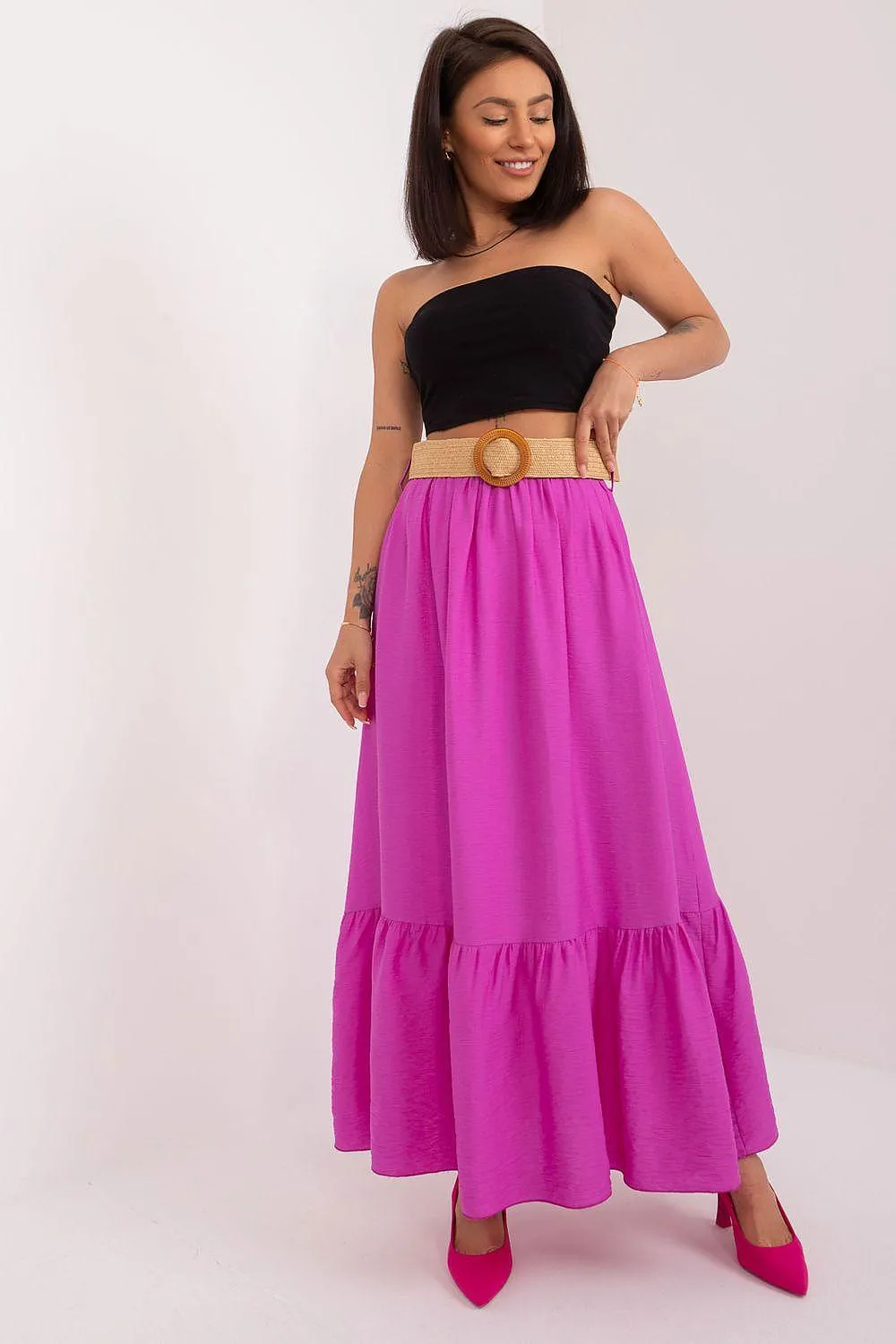 Elegant Italian Maxi Skirt for Everyday Chic