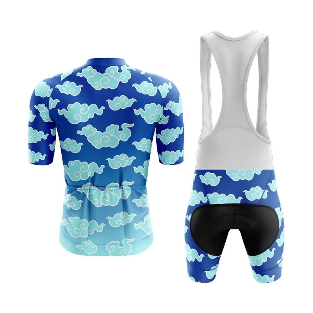 Elemental Cloud (Blue) Aero Cycling Kit