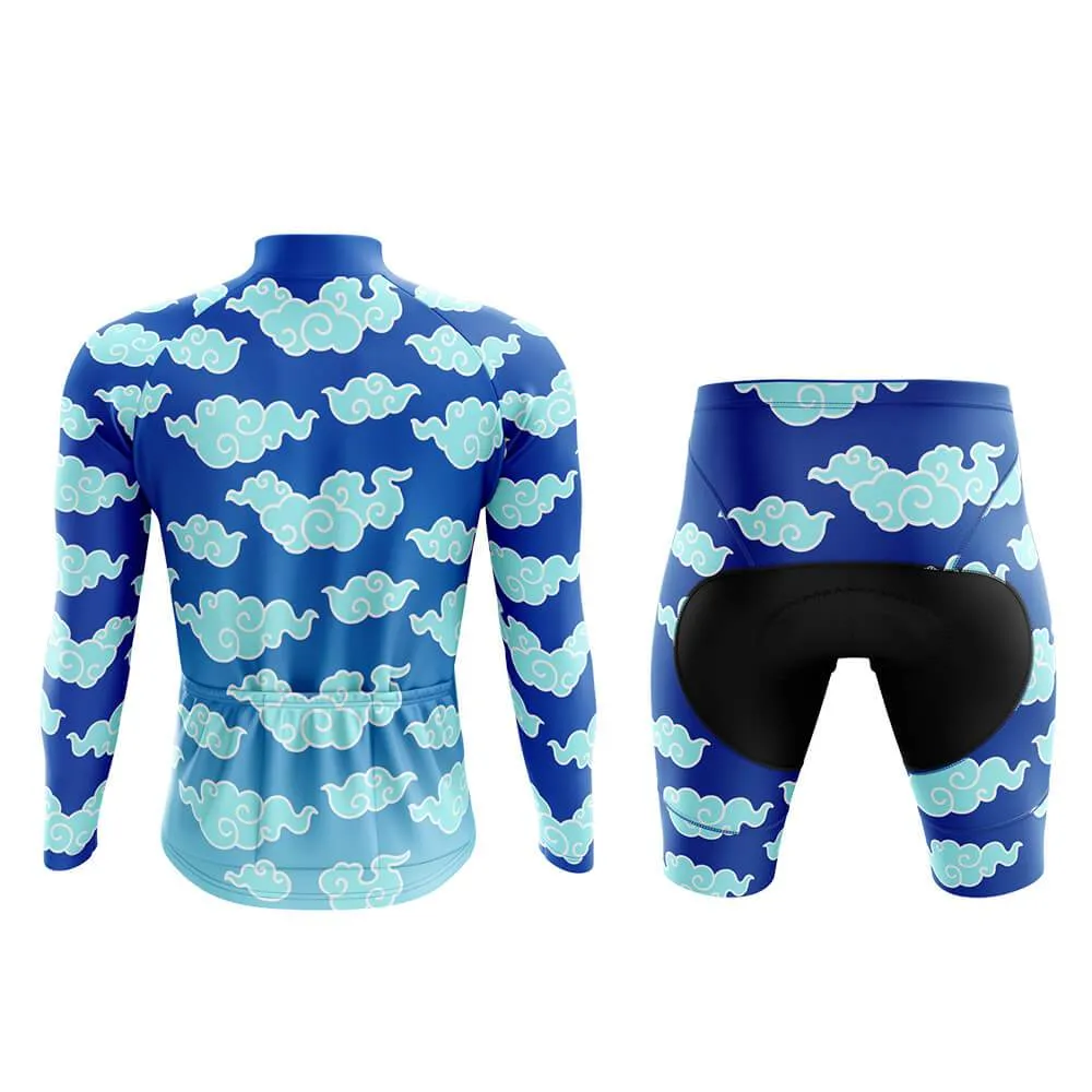 Elemental Cloud (Blue) Aero Cycling Kit