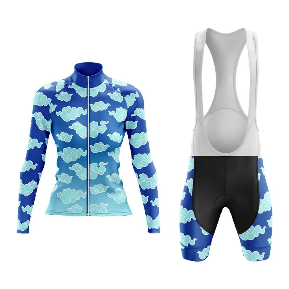 Elemental Cloud (Blue) Aero Cycling Kit