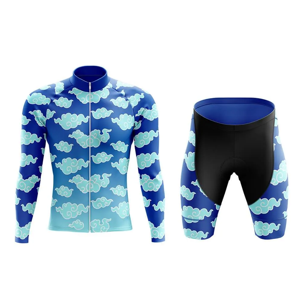 Elemental Cloud (Blue) Aero Cycling Kit