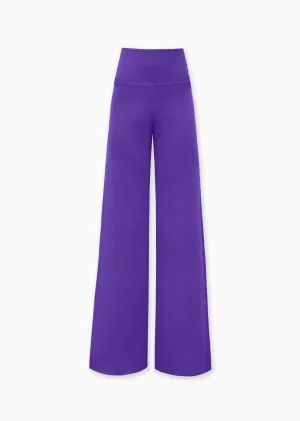 Ellie - Yoke Waist, Wide Leg Pant