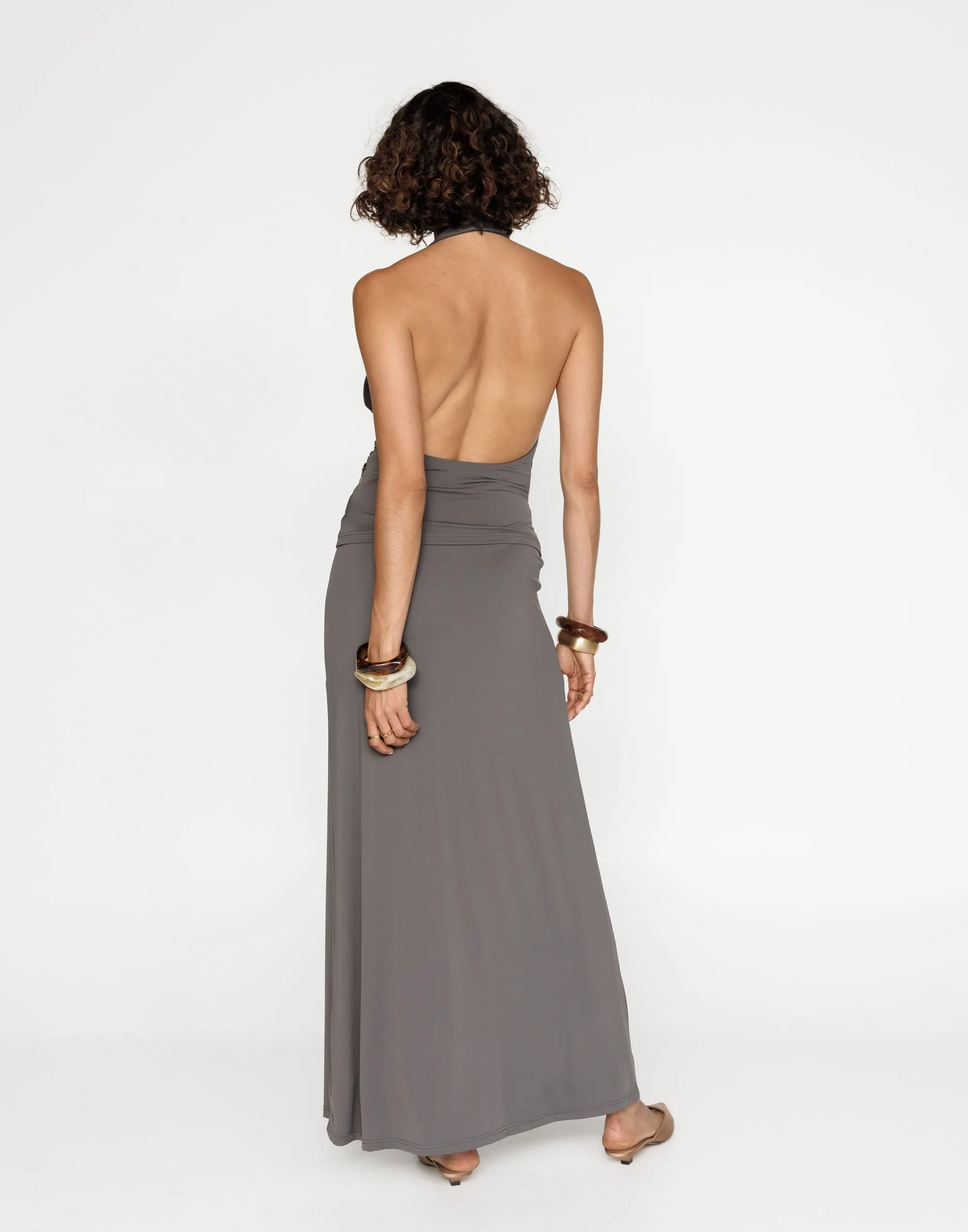 Emersen Maxi Skirt (Slate)