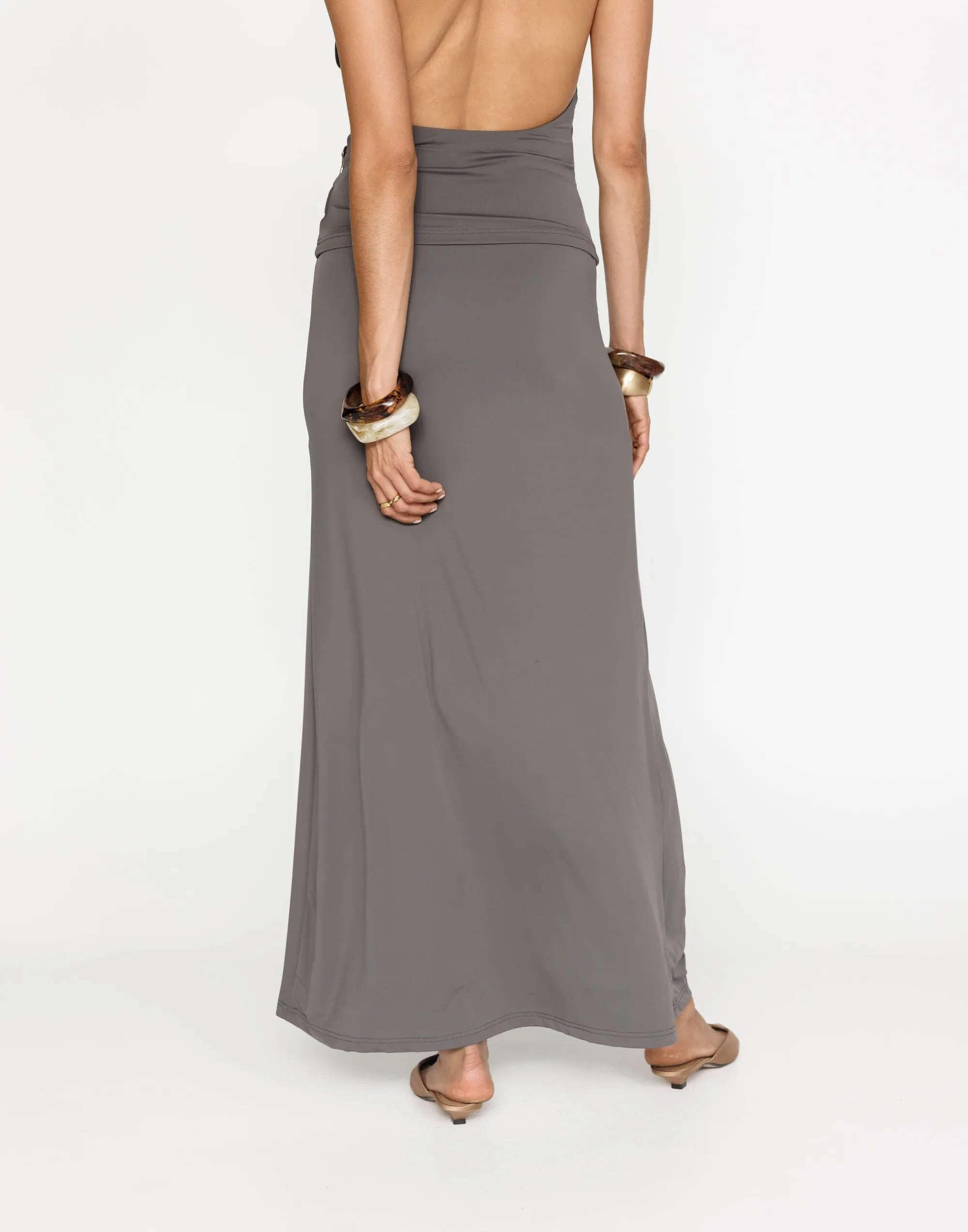 Emersen Maxi Skirt (Slate)