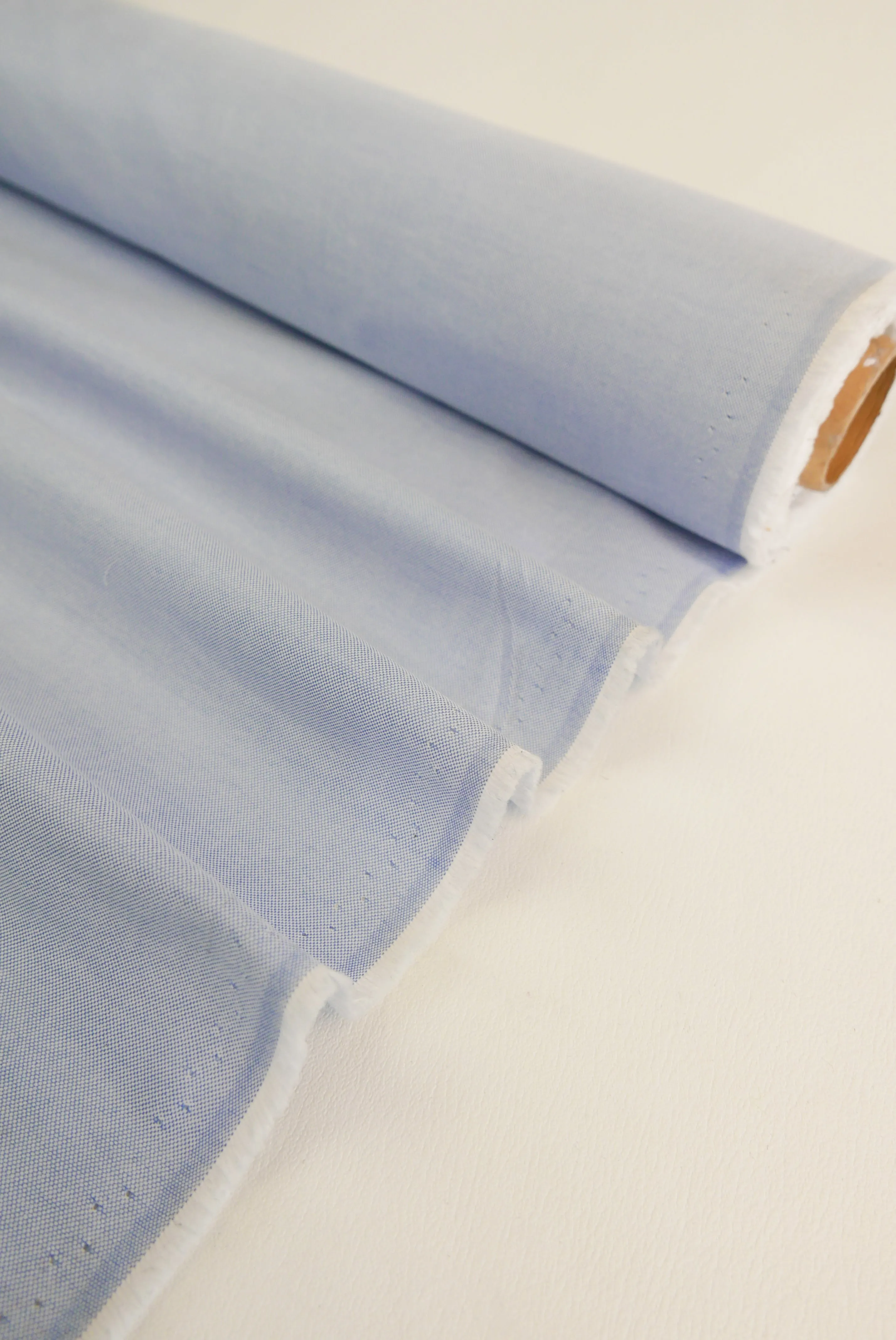 Ex-Designer | Japanese Oxford Shirting - Sky blue