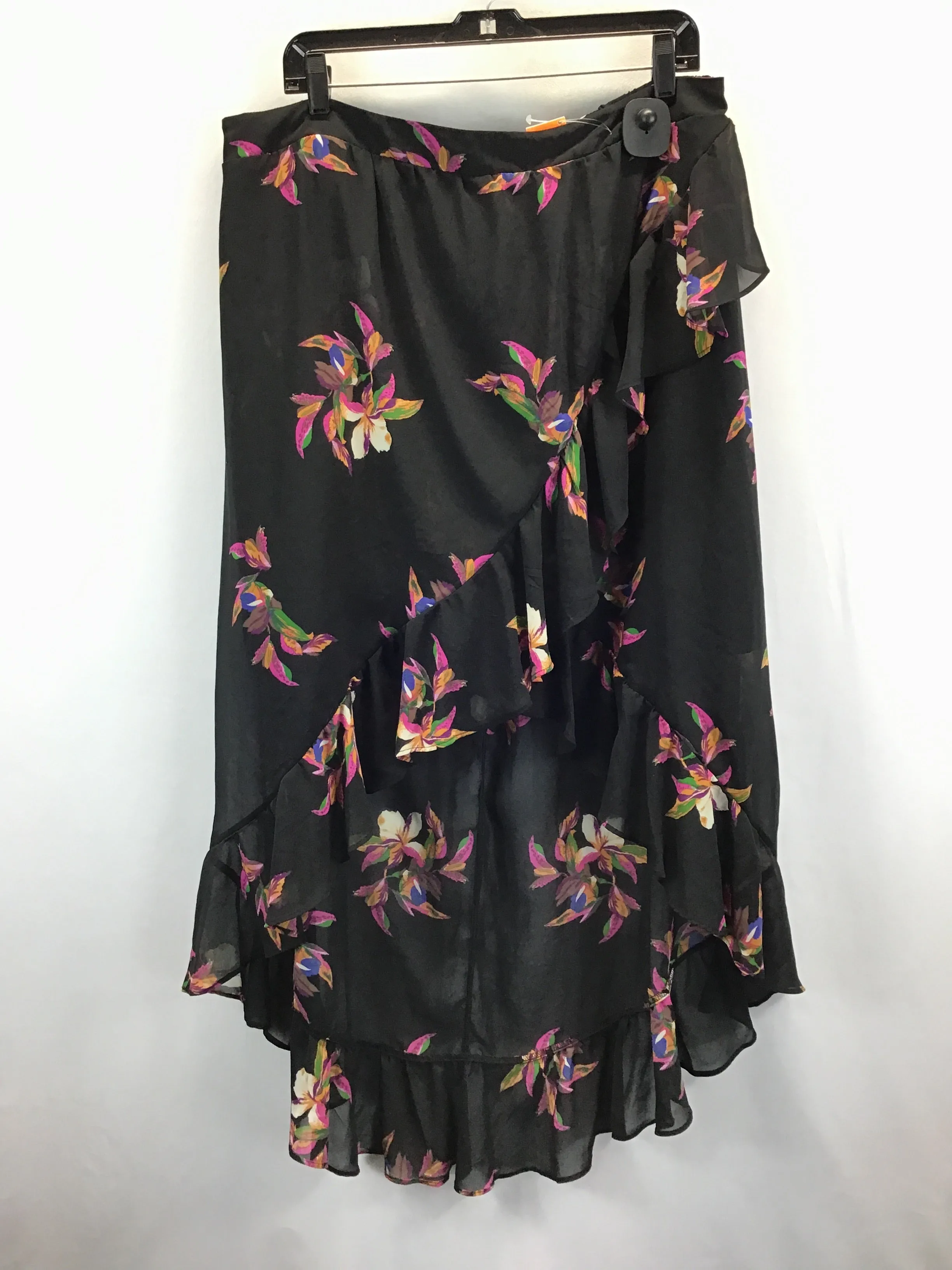 Floral Print Skirt Maxi A New Day, Size Xxl