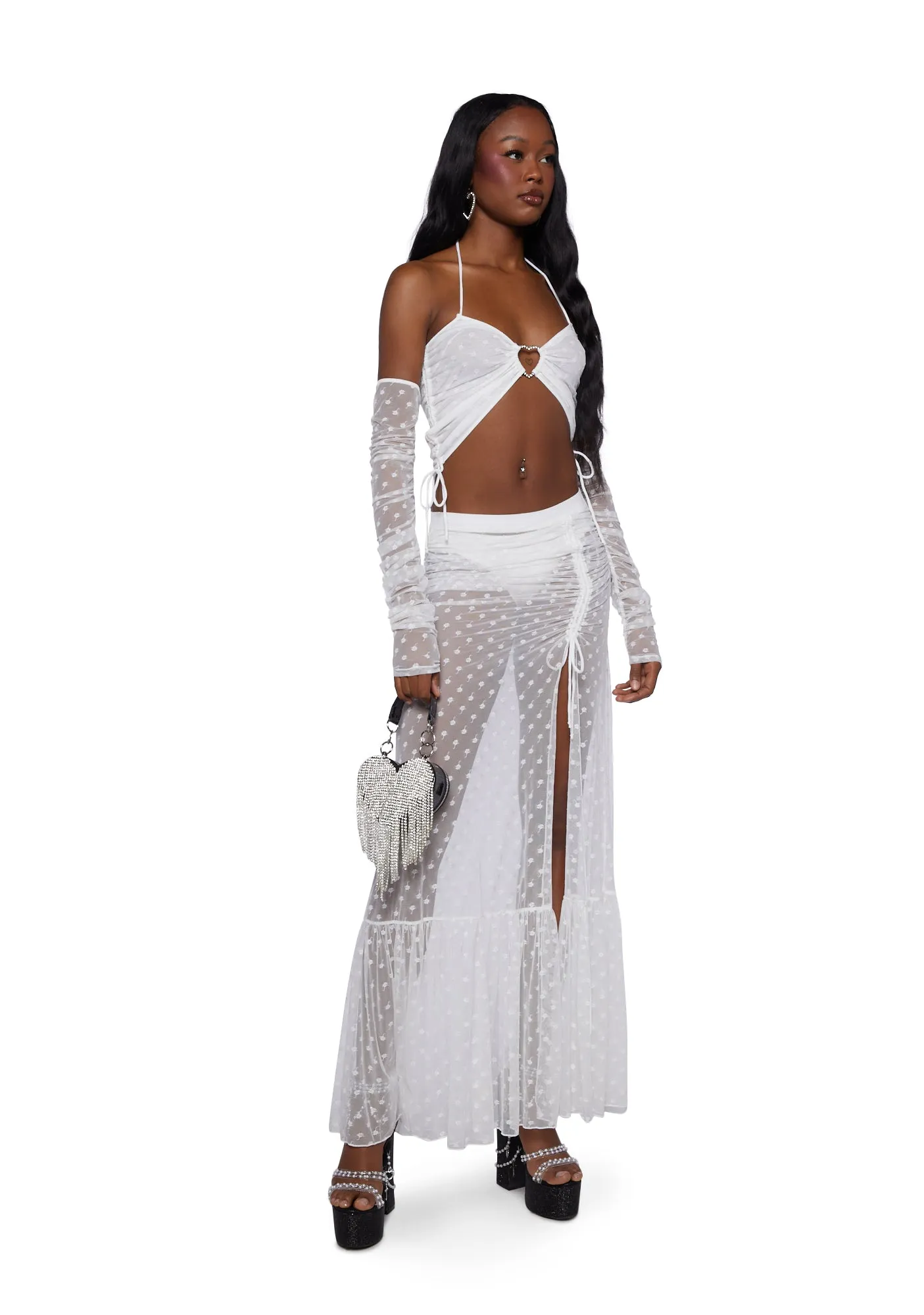 Garden Symphony Maxi Skirt