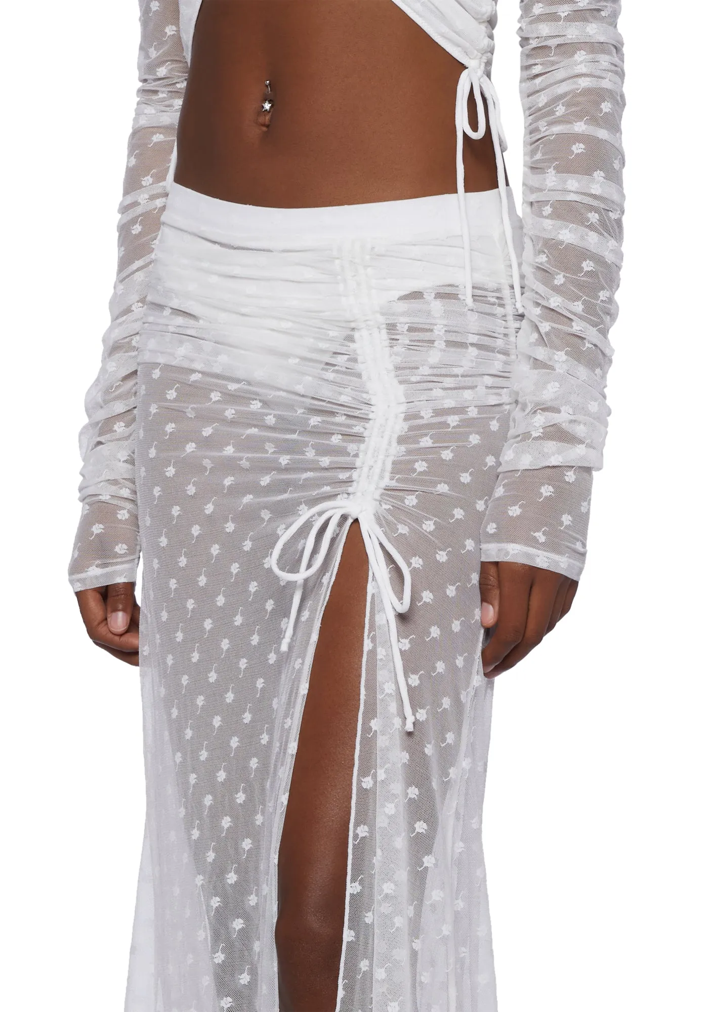 Garden Symphony Maxi Skirt