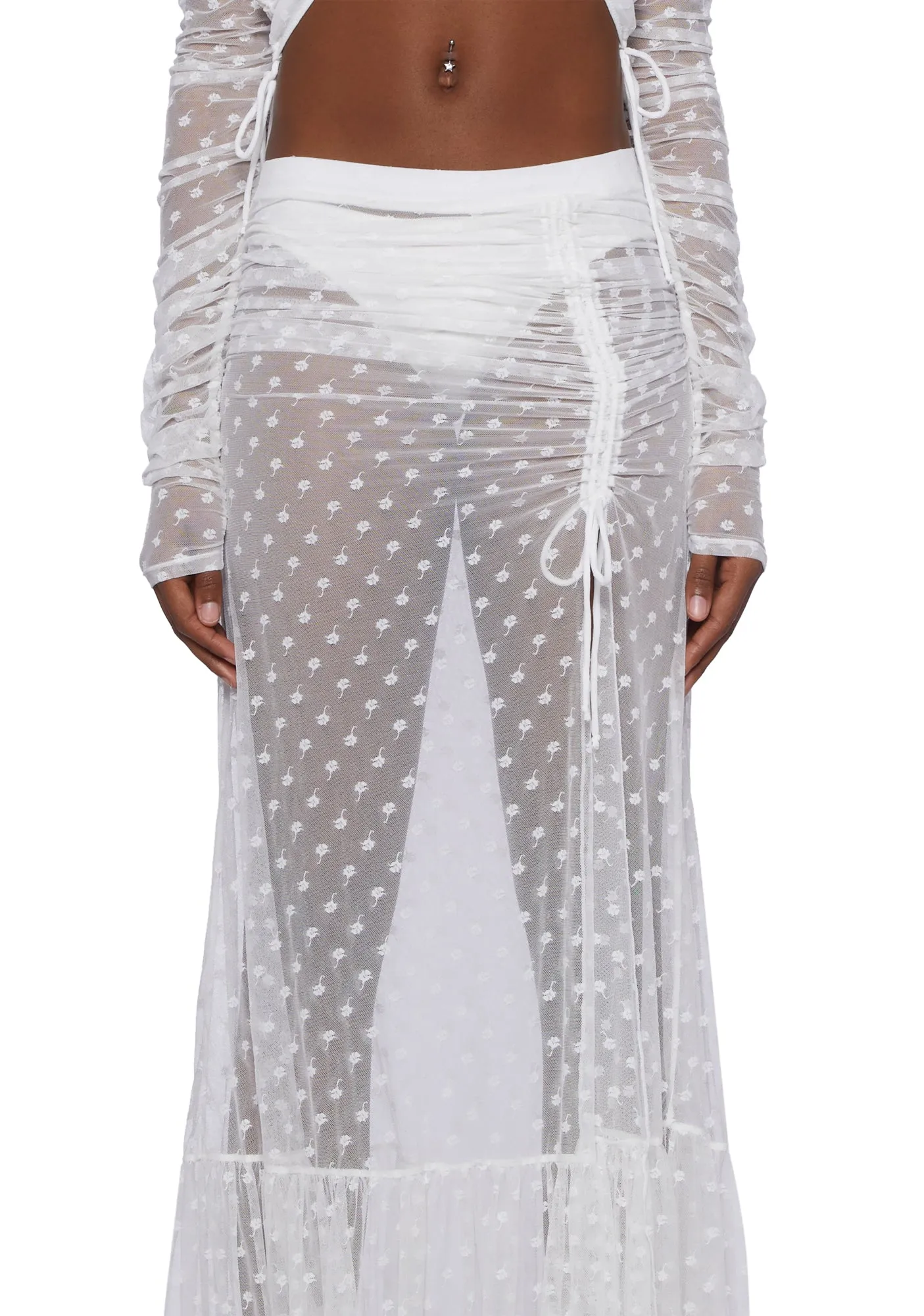 Garden Symphony Maxi Skirt
