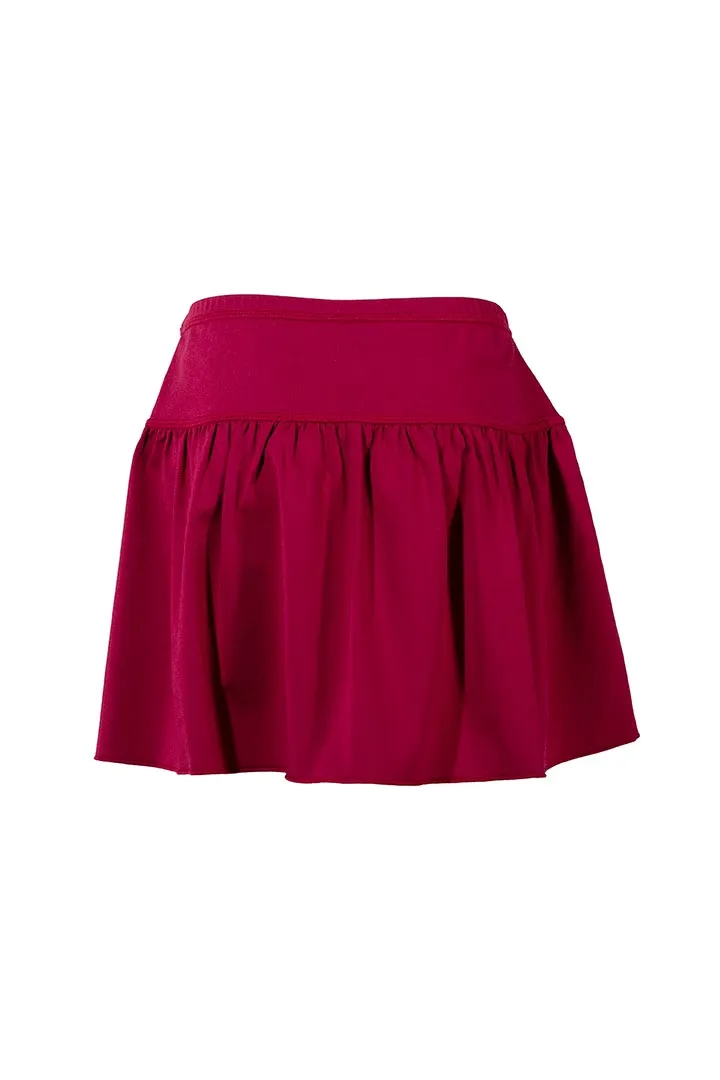 Girl's Wavecatcher Swim Skirt | Red Crush