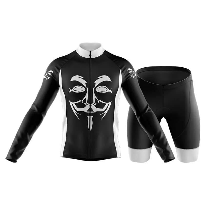 Guy Fawkes (V2) (Black) Club Cycling Kit