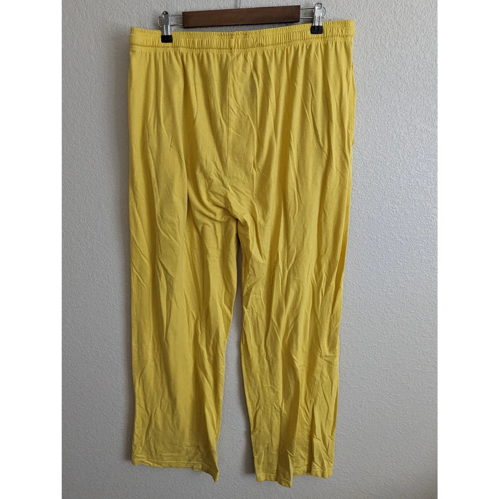 Harry Potter Mens Sz XXL Lounge Pajama Pants Yellow Hufflepuff