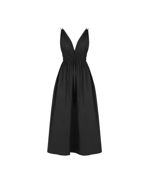 HERO MAXI DRESS BLACK