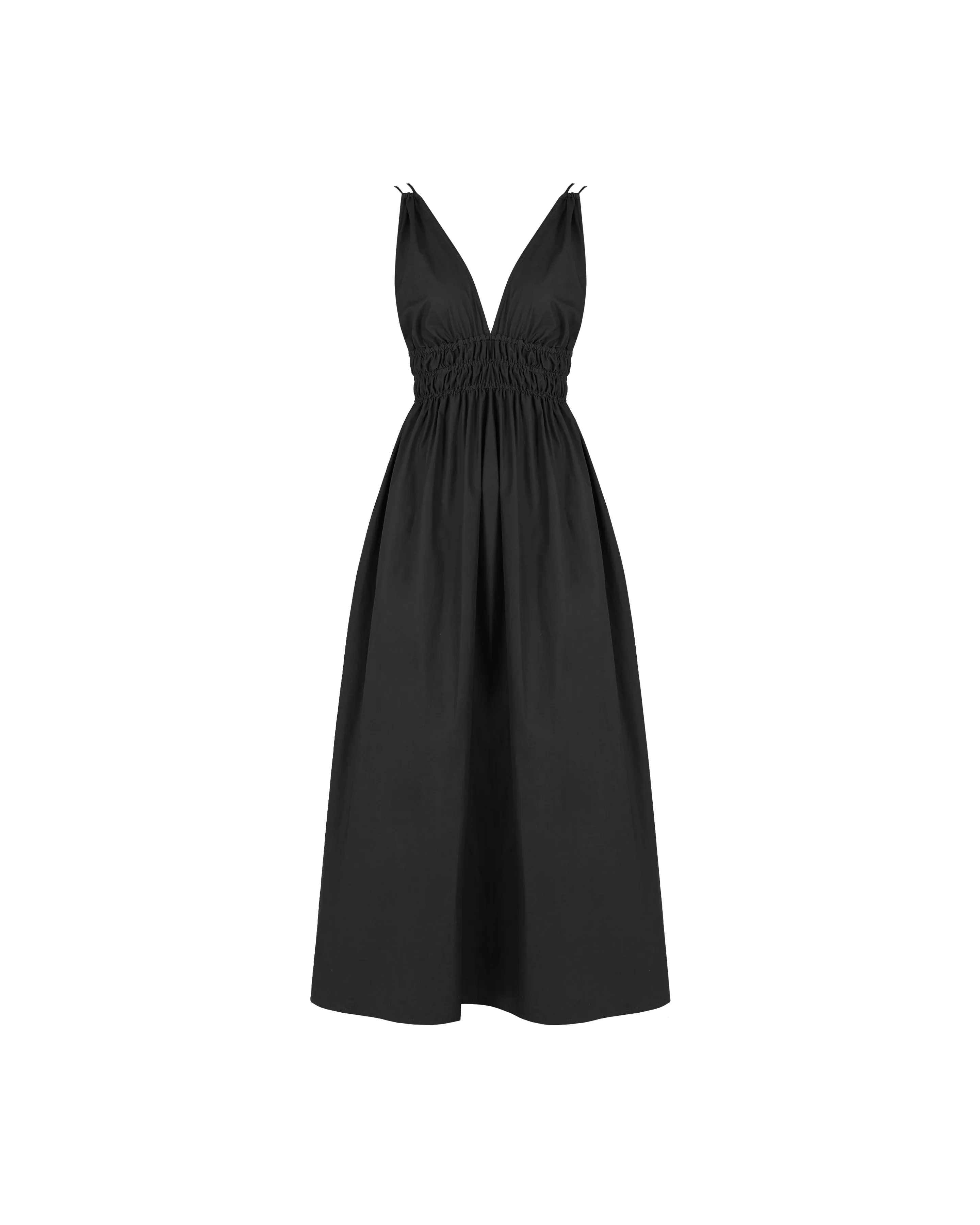 HERO MAXI DRESS BLACK