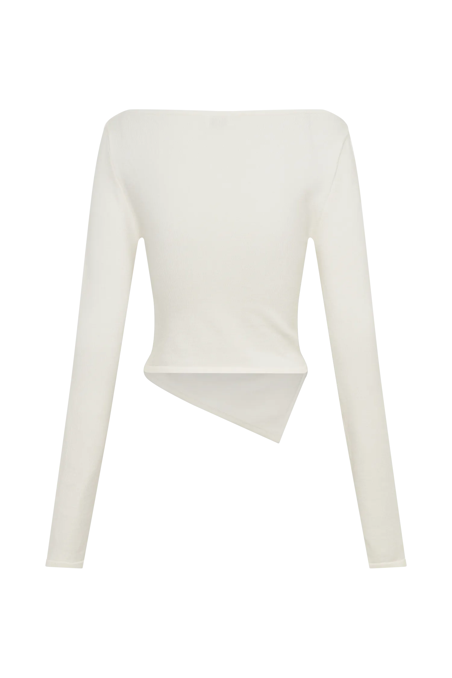 Karlie Off Shoulder Knit Top - Ivory