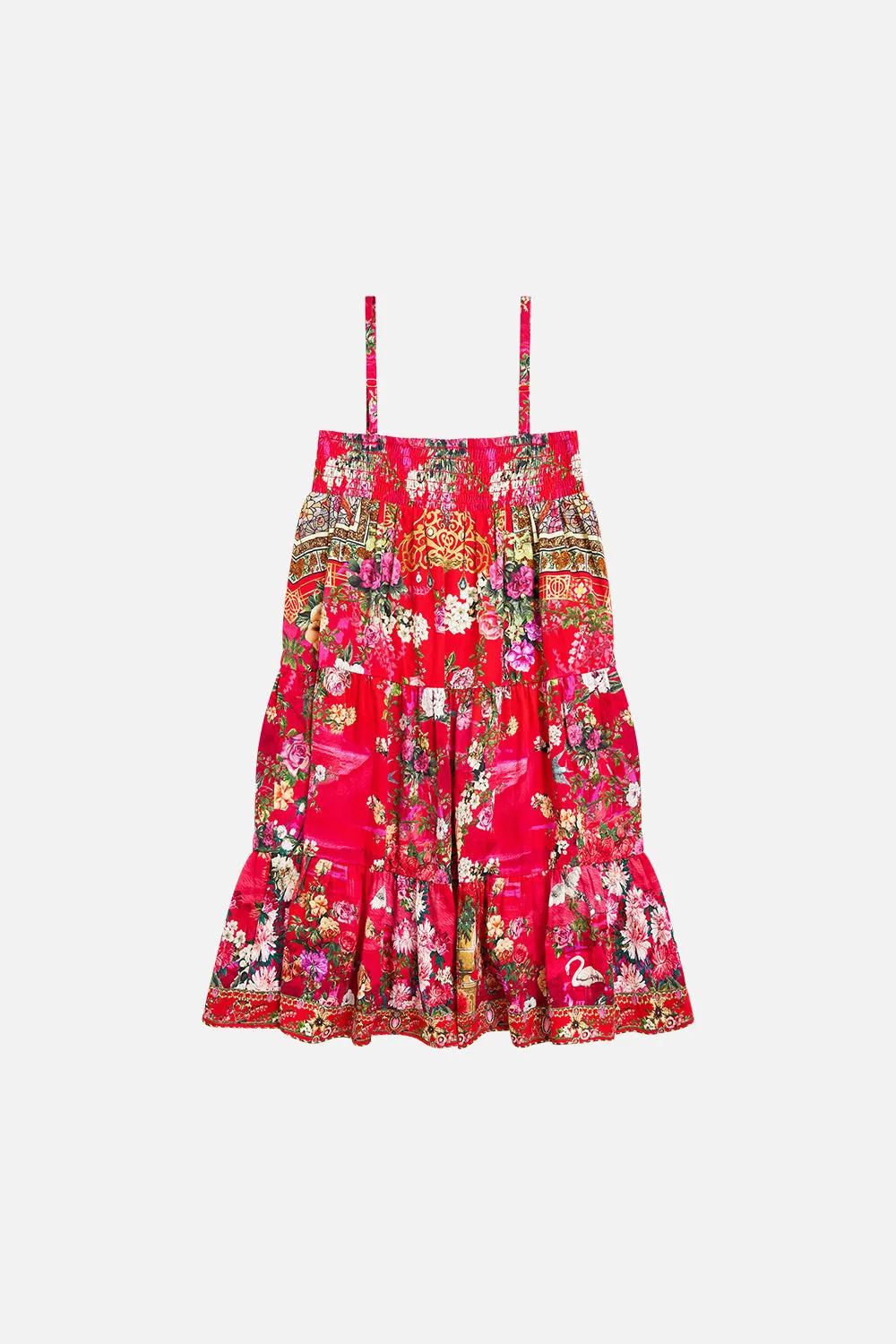 KIDS CONVERTIBLE SHIRRED MAXI SKIRT 12-14 SWEET HOME ALEXANDRIA