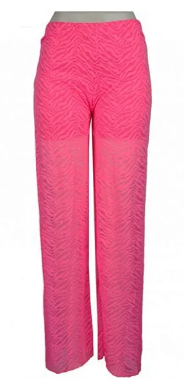 Ladies Neon Color Beach Pants