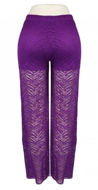 Ladies Neon Color Beach Pants