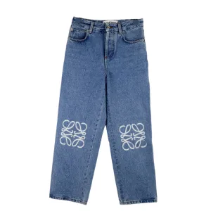 Loewe Pants Denim Logo