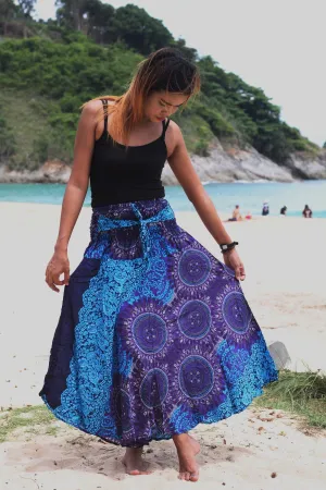 Maxi dress Boho Long Skirt Women Dresses Bohemian Festival Mandala Floral Hippie Dress