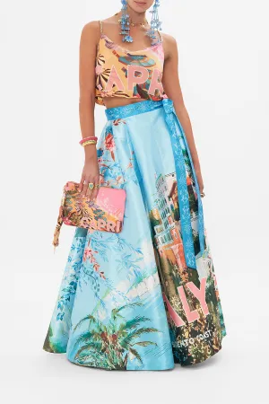 MAXI WRAP SKIRT FROM SORRENTO WITH LOVE