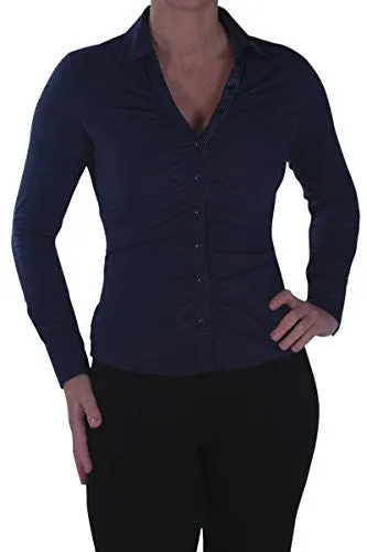 Megan Office Ruched Shirt