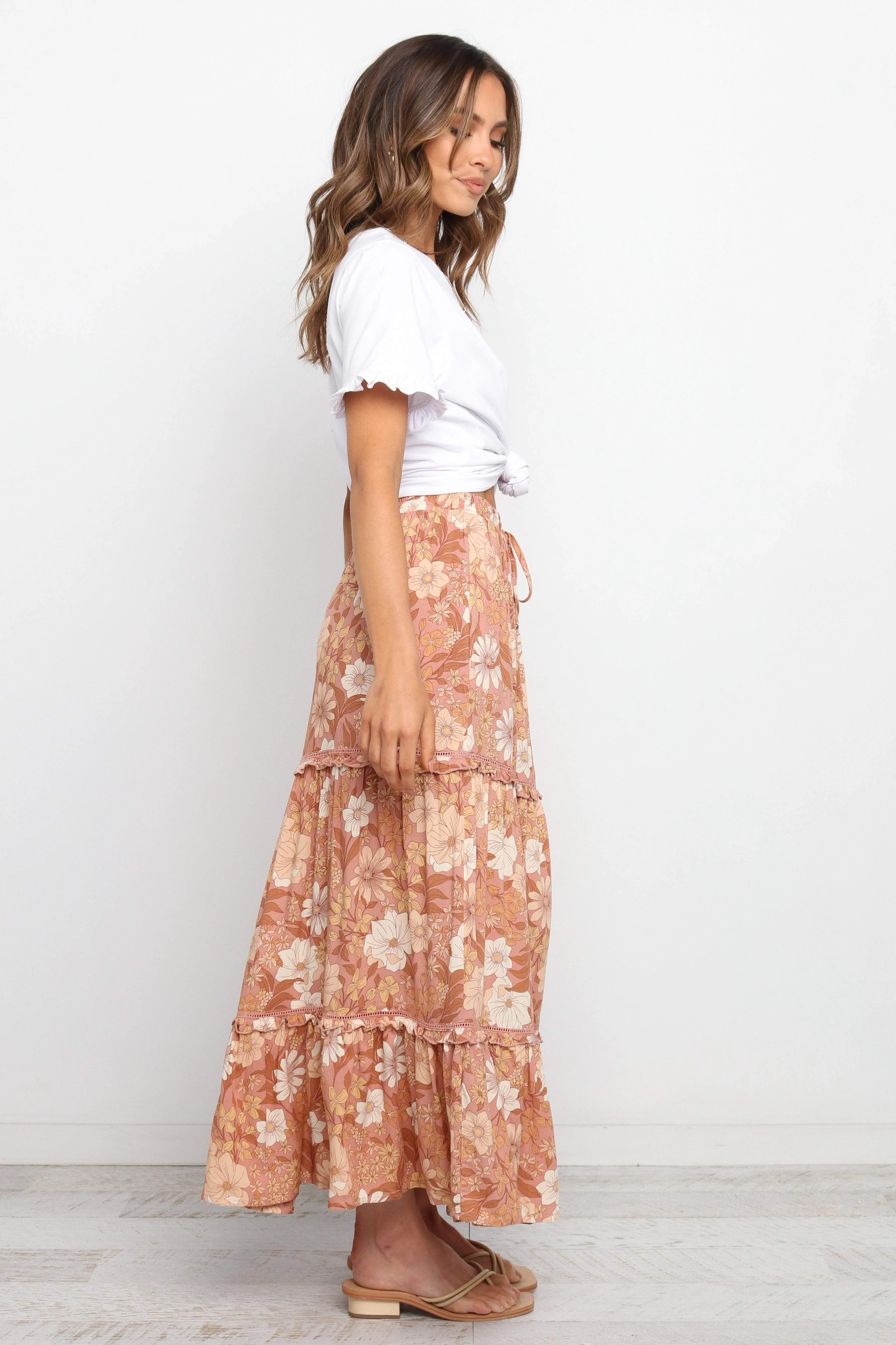 Osani Skirt - Brown