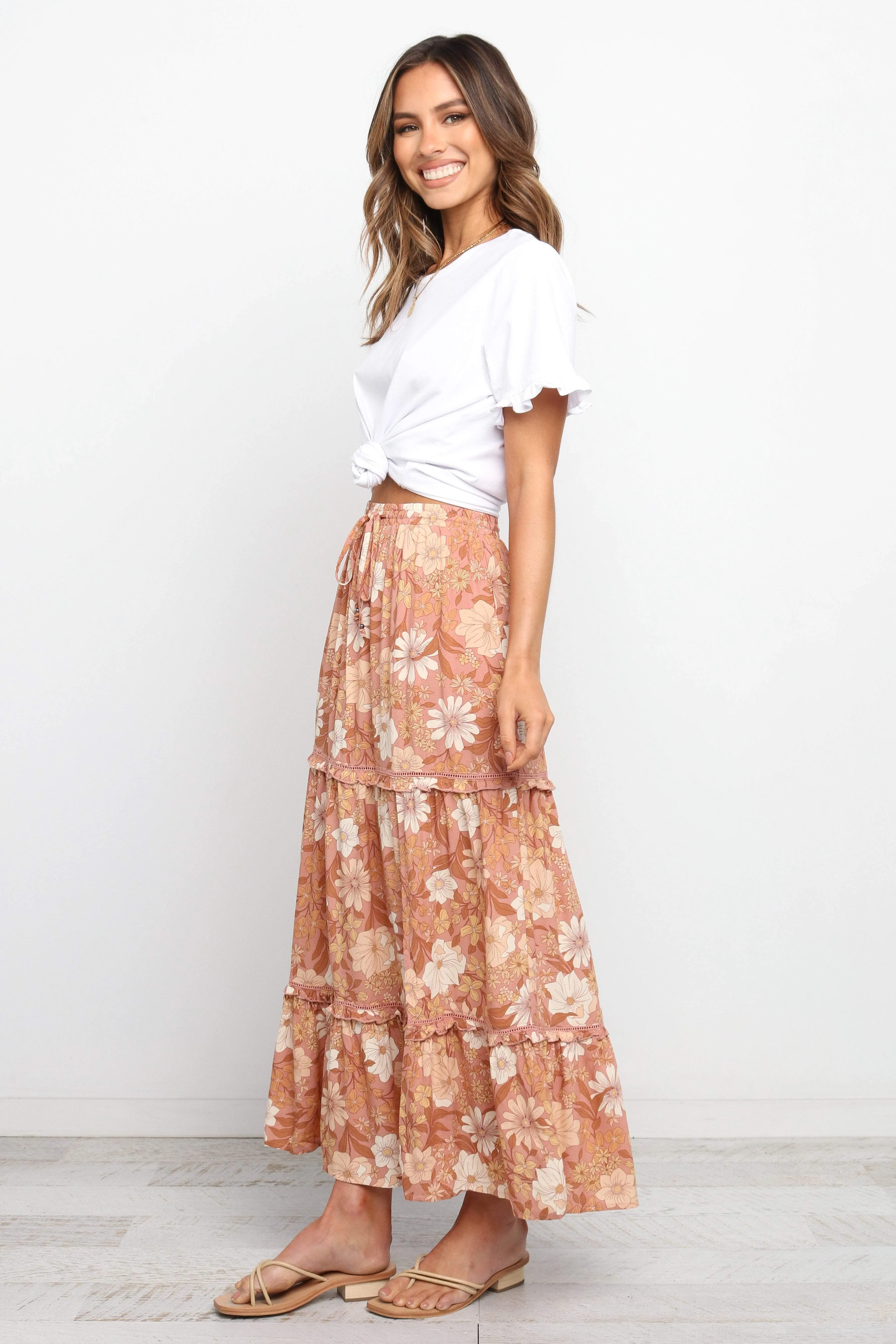 Osani Skirt - Brown