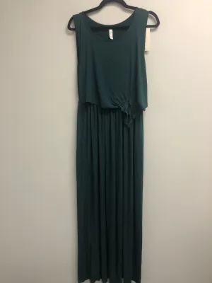 Outlet 6787 - Latched Mama Boardwalk Nursing Maxi - Forest Green - Large