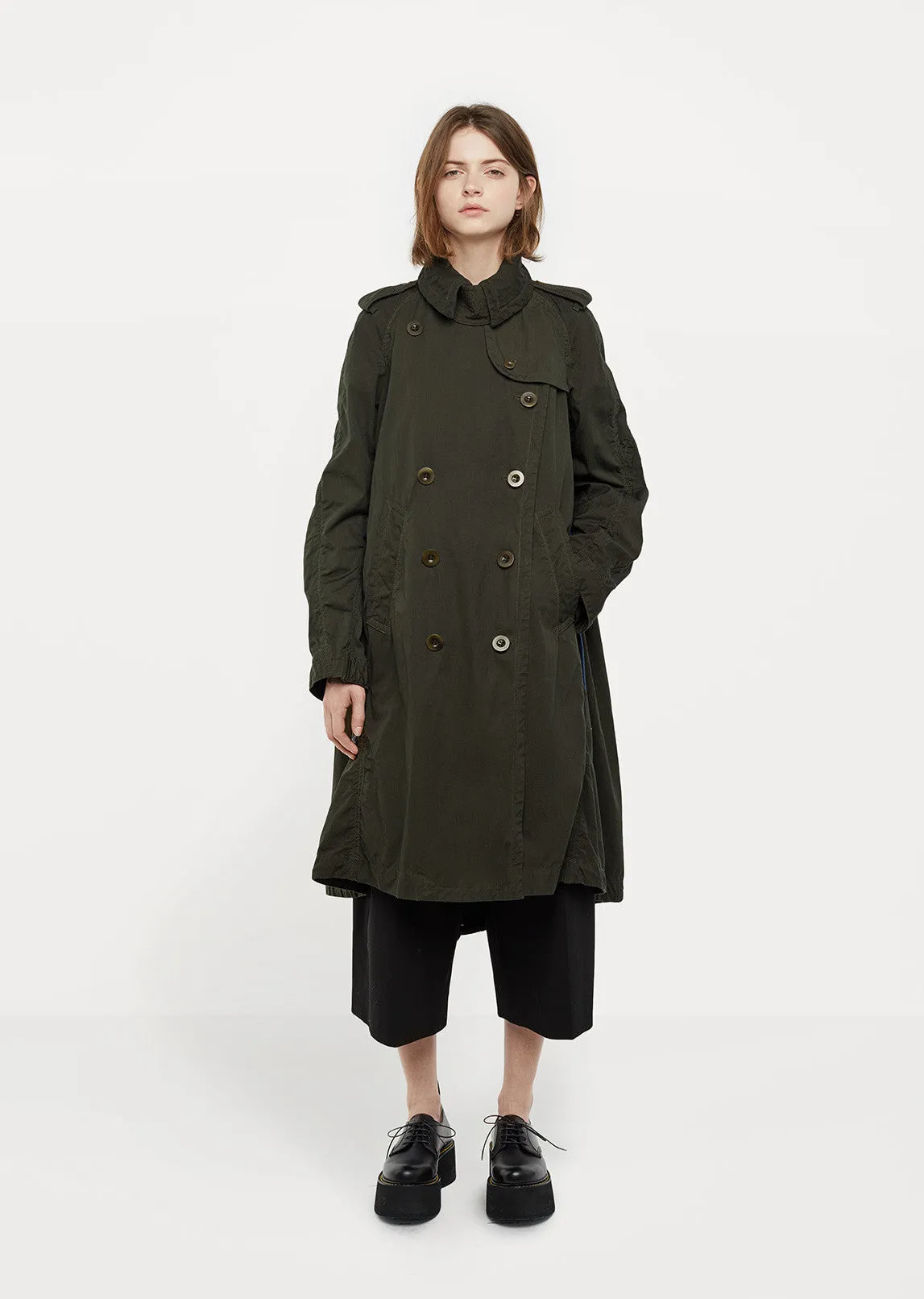 Overdyed Trench Coat